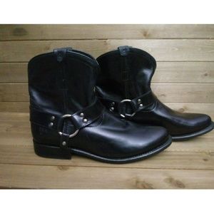 FRYE WYATT HARNESS BOOTS